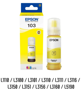 Чорнило Epson Yellow C13T00S44A (103) 65 мл