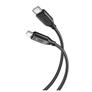 Кабель Type-C/Type-C XO-NB-Q236B White 1.0м