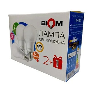 Лампа BIOM BT-510/3 A60 E27 10W