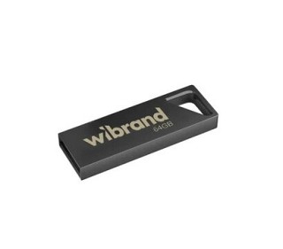 Флеш пам'ять Wibrand Stingray Grey 64GB USB2.0