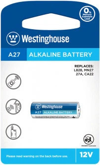 Батарейка A27/MN27 WESTINGHOUSE Alkaline