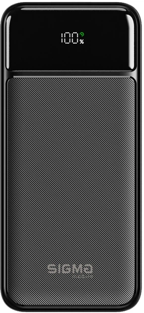 Зовнішній акумулятор SIGMA SI30A4QL 30000 mAh