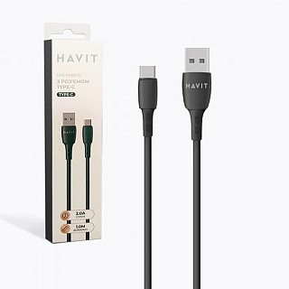 Кабель USB AM/Type-C Havit (CB623C) 1.0м