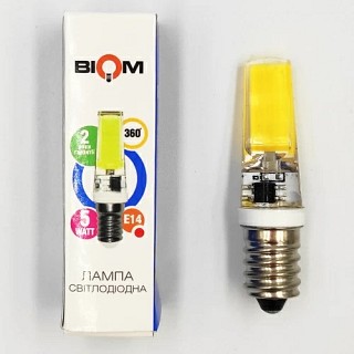 Лампа BIOM BG14-5-4-S E14 5W