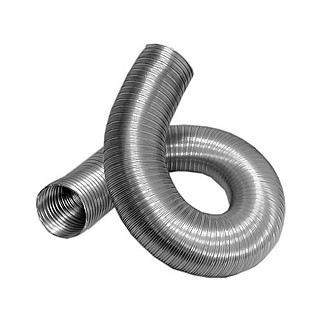 Труба алюмінієва еластична D120мм.