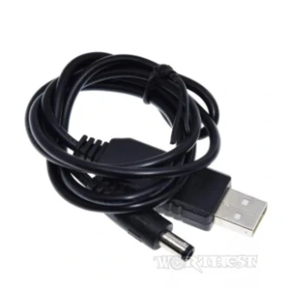 Кабель живлення USB DC5-DC9V 9V, 1A 1.0м