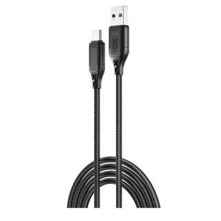 Кабель USB AM/Type-C XO-NB235_C Black 1.0м