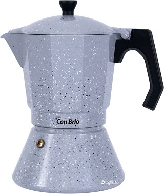 Кавоварка гейзерна Con Brio CB-6709 (0,45л.)