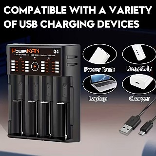 Зарядний пристрій PowerKAN D4 4.2V/2.0A