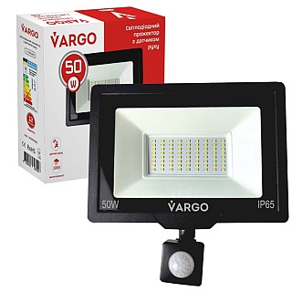 Прожектор VARGO 50W V-330350 (з д-м руху)