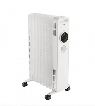 Радіатор масляний KUMTEL KUM-1225S White (2.0)