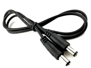 Кабель живлення DC 5,5x2,1 DC5/DC5 1A, 1.0м