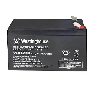 Акумуляторна батарея WESTINGHOUSE WA1270 12V 7.0Ah