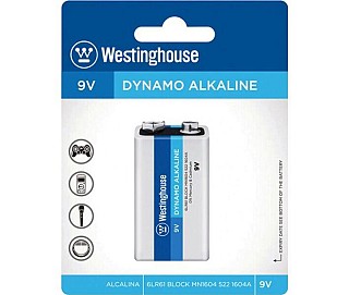 Батарейка 9V/6F22 WESTINGHOUSE Dynamo Alkaline