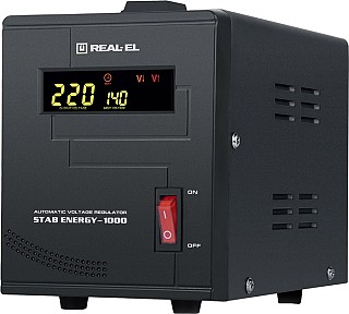 Стабілізатор напруги REAL-EL STAB ENERGY-1000
