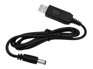 Кабель живлення USB DC5-DC912V 9V/12V, 1A 1.0м