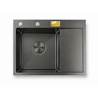 Кух.мийка VENTOLUX HMKS LW 6550 PVD BK 0,8