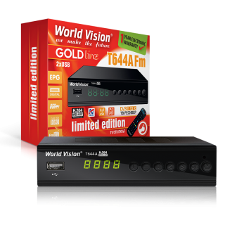 Тюнер DVB-T2 WorldVision T644A Fm