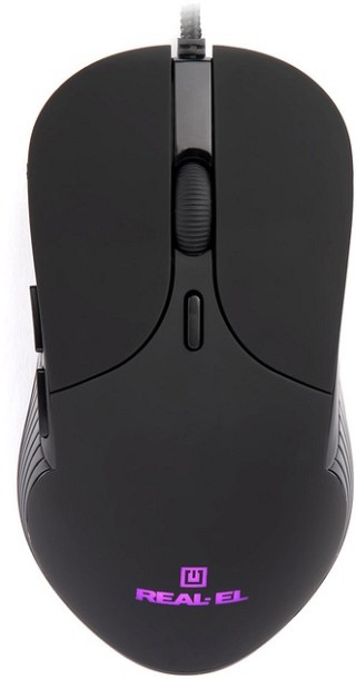 Мишка REAL-EL RM-295 Black