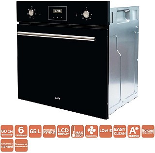 Духова шафа VENTOLUX EO60TC-6P FBG