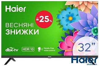Телевізор HAIER H32K801G