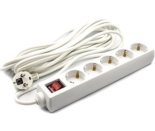 Мережевий подовжувач 5р/7м PowerPlant JY-1052/7