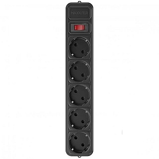 Мережевий подовжувач 5р/1.8м Maxxter SPM5-G-6В