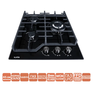 Робоча поверхня VENTOLUX HG430 L7G CEST (BK)