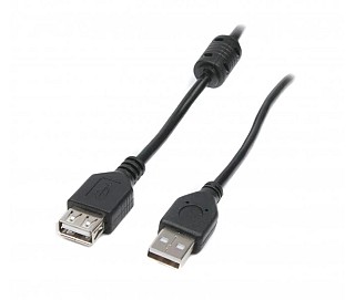 Кабель подовжувач USB 2.0 AM/AF Maxxter 1м