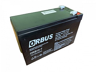 Акумуляторна батарея ORBUS ORB1270 AGM 12V 7Ah