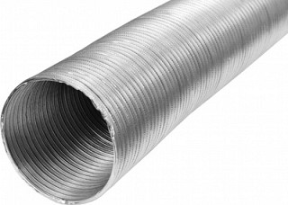 Труба алюмінієва еластична D150мм.