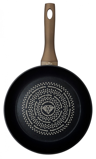 Сковорода OSCAR OSR-1103-26 (26см. б/кр.)