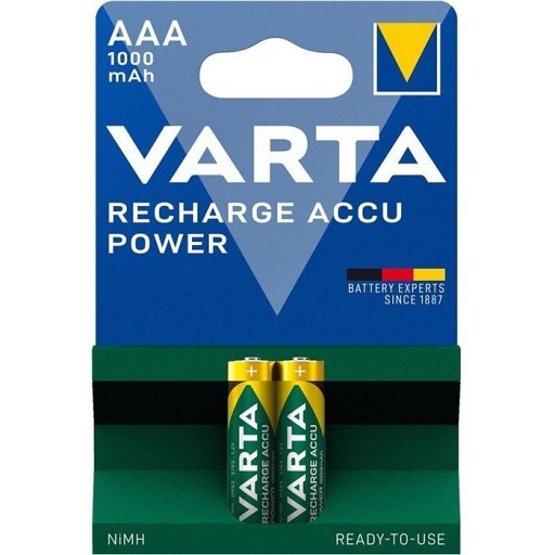 Акумулятор AAA/HR03 VARTA 1000mAh