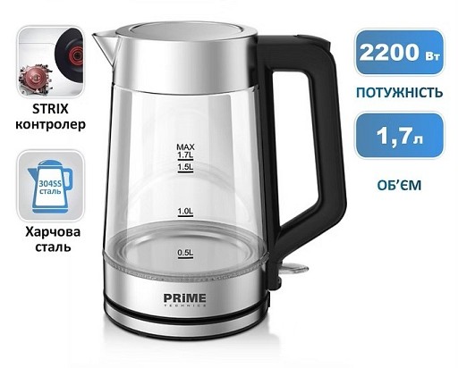 Чайник PRIME Technics PKG 1793 B