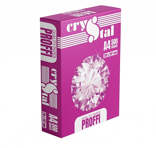 Папір офісний Crystal PROFFI (A4, 80г/м2, 500арк)