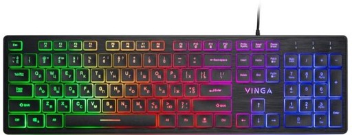 Клавіатура VINGA KB410 Black