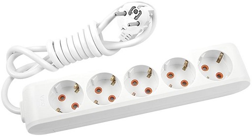 Мережевий подовжувач VIKO 3р/5м б/з