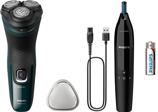Бритва PHILIPS S1142/00 + тример NT1650