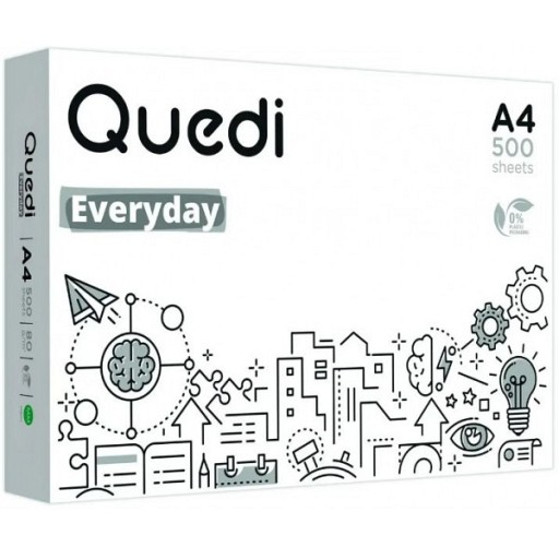Папір офісний Quedi Everyday (A4, 80г/м2, 500арк)