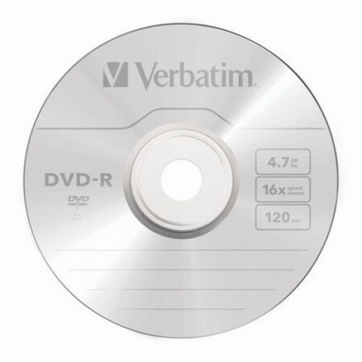 Диск DVD-R Verbatim 4.7Gb 16x