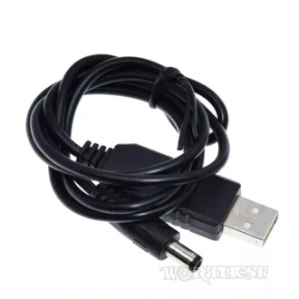 Кабель живлення USB DC5-DC9V 9V, 1A 1.0м