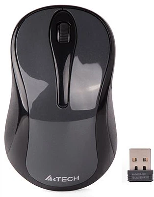 Мишка A4-Tech G3-280NS Glossy Grey