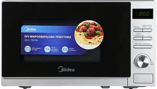 Мікрохвильова піч MIDEA AM720C4E-S