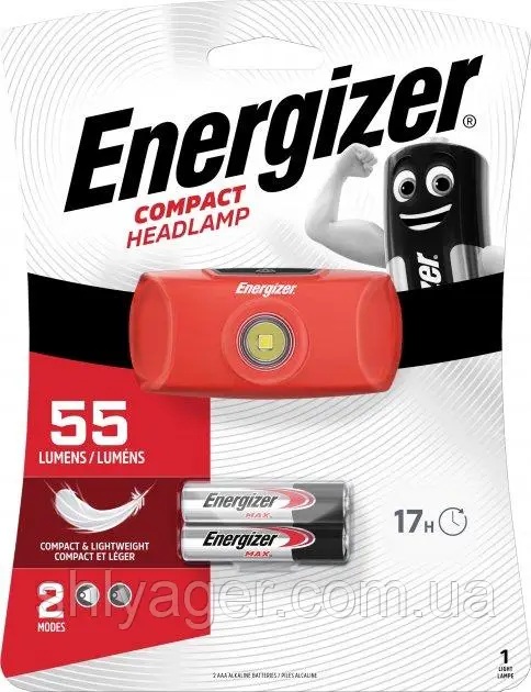 Ліхтар ENERGIZER Compact Headlamp HDCV22