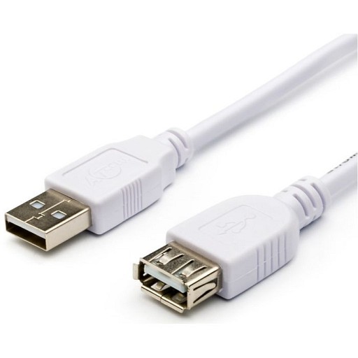 Кабель подовжувач USB 2.0 AM/AF Atcom (3788) 0.8м