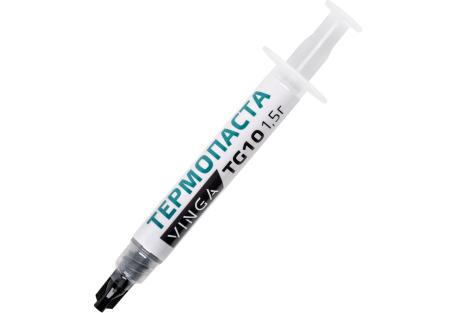 Термопаста Vinga TG10, 1.5 г, шприц
