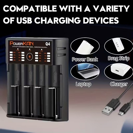 Зарядний пристрій PowerKAN D4 4.2V/2.0A