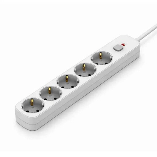 Мережевий подовжувач 5р/2м СolorWay (CW-PSEA1052W)