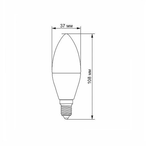 Лампа Ledex LX-102873 C37E144
