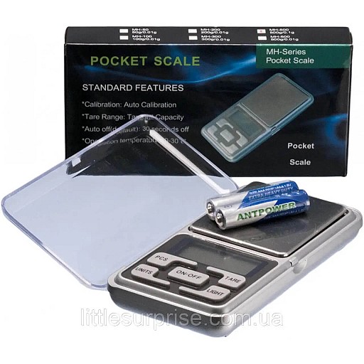 Ваги Pocket Scale MH-500 500g/0.1g